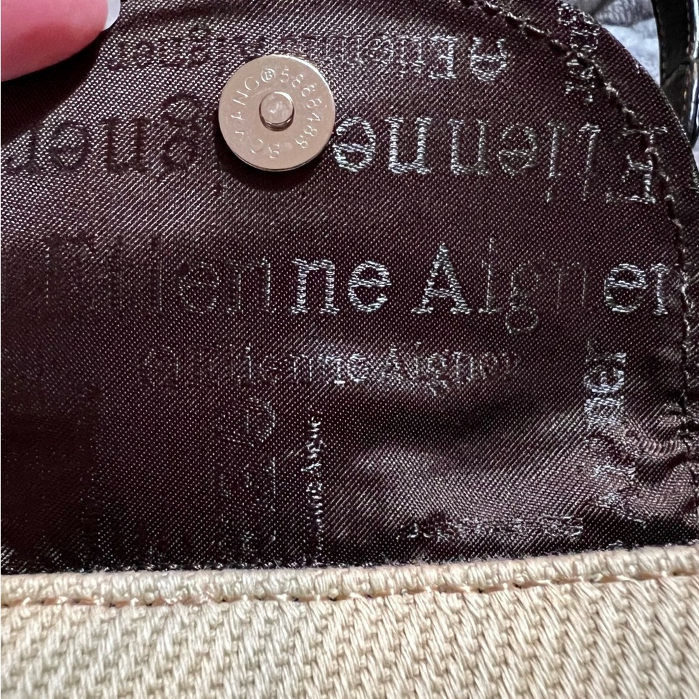 Elegant Etienne Aigner Tan and Brown Women's Shoulder Bag. - Picture 8 of 12